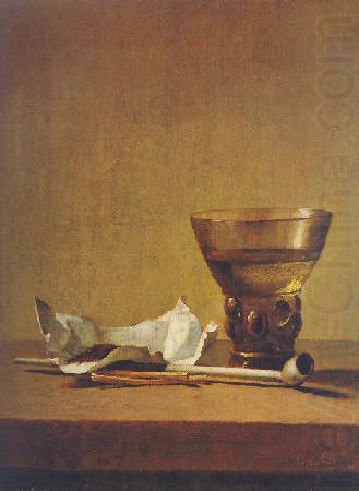 Karel Slabbaert A toebackje still life china oil painting image